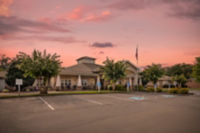 Entrance At Twilight